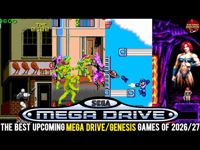 20+ New Upcoming Mega Drive/Genesis Games of 2026 and Beyond! (Time Stamps) #megadrive #segagenesis