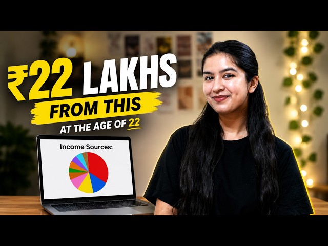 My Multiple Income Sources at 22 (Made ₹22 Lakhs 😳)