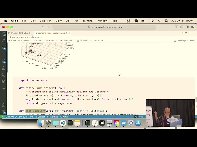 "A visual exploration of vectors" - Pamela Fox (Nbpy2024)
