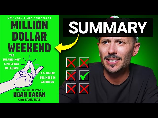 Million Dollar Weekend Summary (Noah Kagan) — Start a 7-Figure Business in the Next 48 Hours 🚀 💰