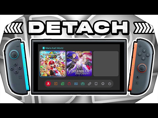 🎮 How to DETACH Nintendo Switch 2 Controllers (Remove Joy Con 2 Easy!) ✅