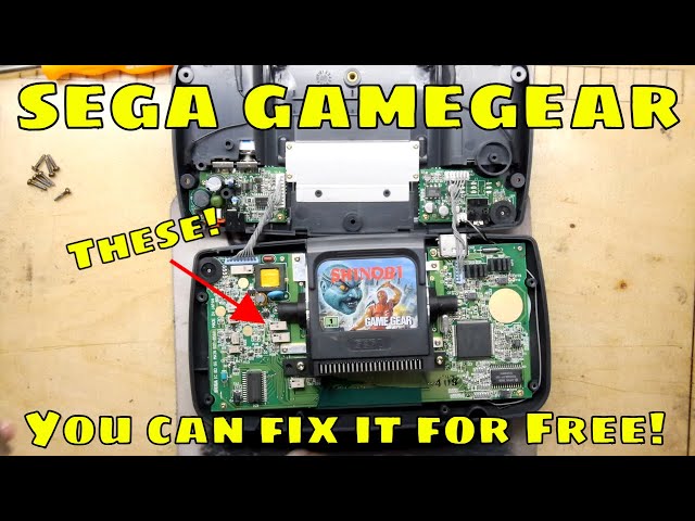 Sega Game Gear repair for free!