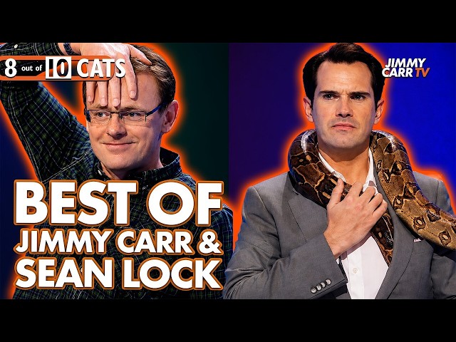 Jimmy Carr & Sean Lock Hijinks | 8 Out of 10 Cats Best Bits