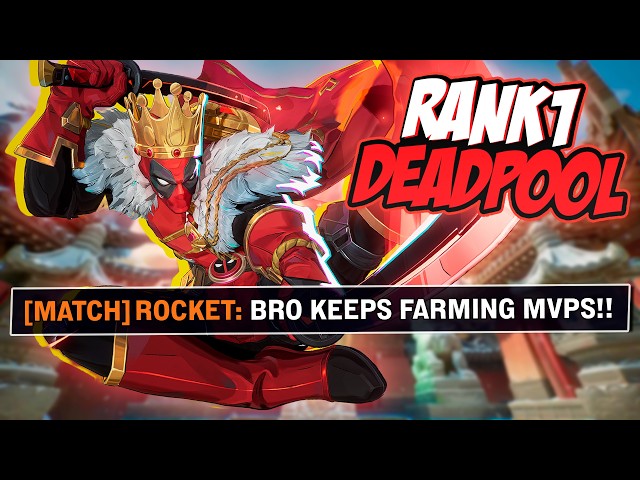 HOW THE RANK 1 DPS DEADPOOL FARMS MVPS!!!