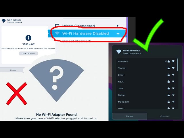 How to Fix “Wi-Fi Adapter Not Found” on Linux | Wi-Fi Not Working Fix #wifi