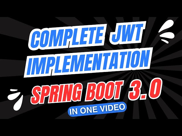 Spring Boot JWT Security | Full Authentication & Authorization Guide in 45 Mins in Hindi