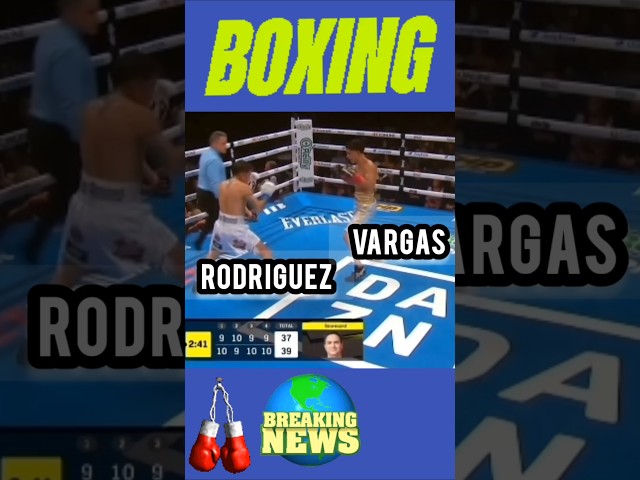 The fight that shocked the world: Bam Rodriguez #boxing #tko