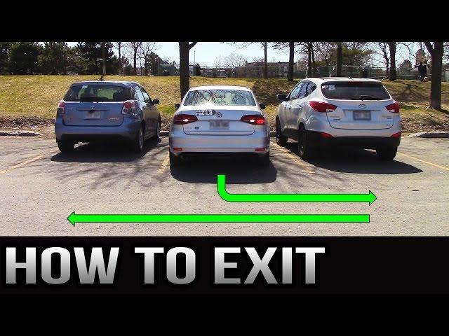 How to Exit a Parking Spot - 90 Degrees and Parallel