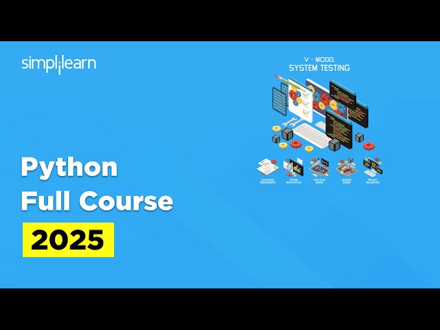 Python Full Course 2026 | Python Programming | Python Coding Tutorial for Beginners | Simplilearn