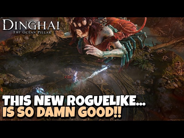 I Tried This New Upcoming Roguelike... Its Absolutely Breathtaking!! | Dinghai: The Ocean Pillar