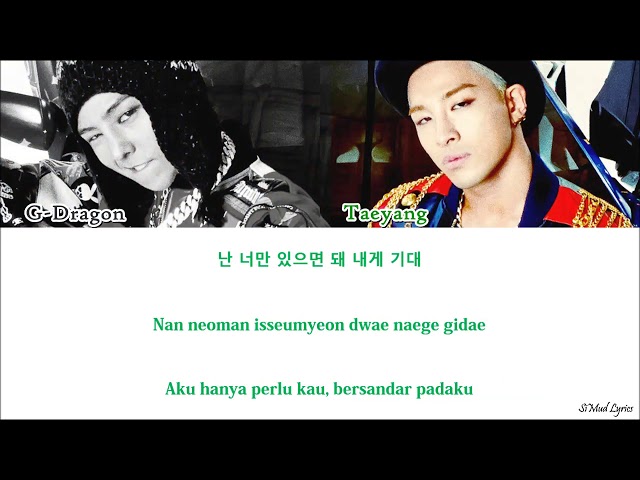 GD X TAEYANG - 'GOOD BOY' [HAN-ROM-IND Color Code Lyrics]