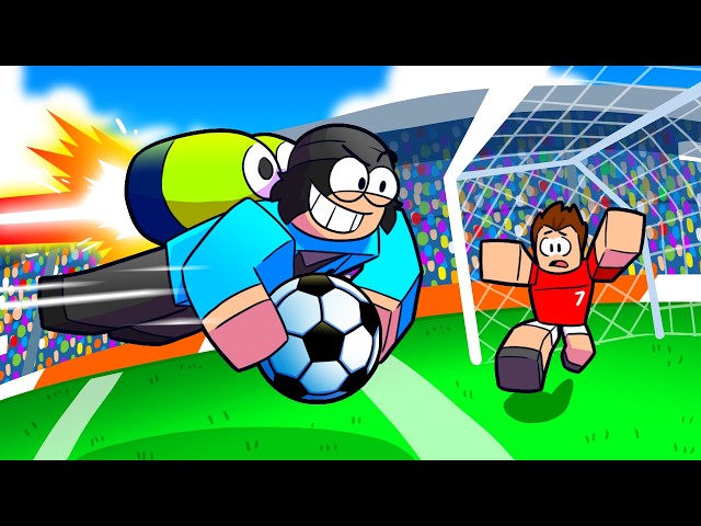 Playing ILLEGAL SOCCER in Roblox