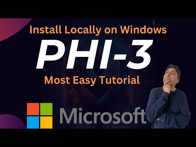Install Phi-3 on Windows Locally - Easiest Tutorial