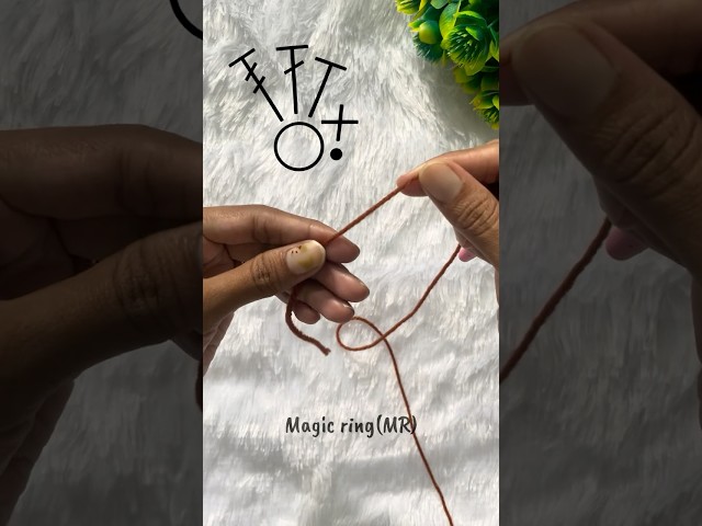Basic Crochet Stitches for Beginners | Easy Step-by-Step Tutorial #crochet #shorts