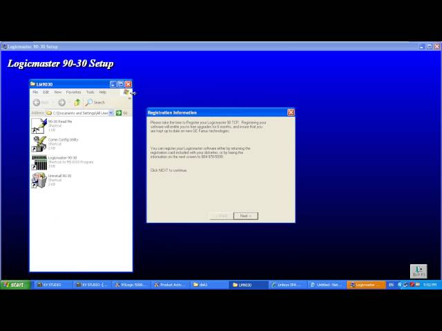 How To Install Logicmaster 90-30 In WindowsXP