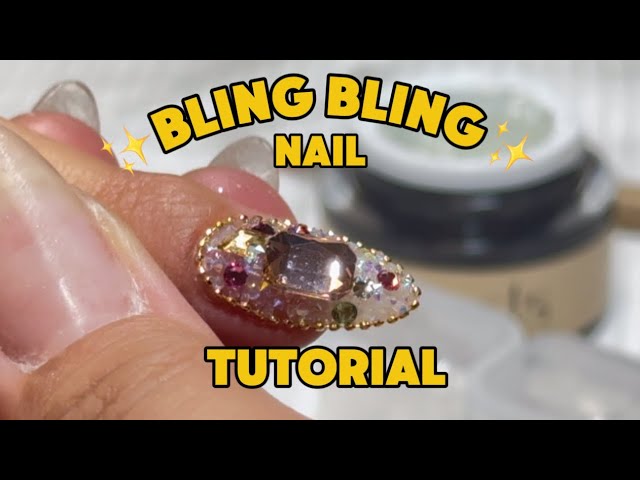 LONG LASTING ✨FULL RHINESTONE✨ NAILS