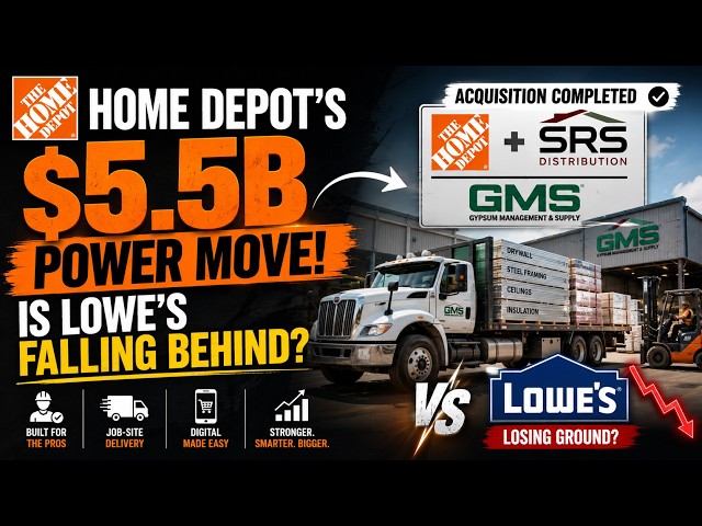 Home Depot’s $5.5B GMS Power Move: Is Lowe’s Falling Behind?