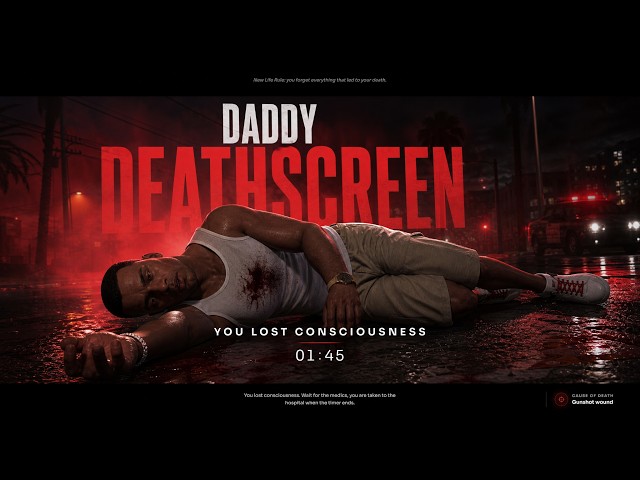 FiveM Deathscreen – Death & Last Stand Screen with 3 Styles | Qbox, QBCore, ESX