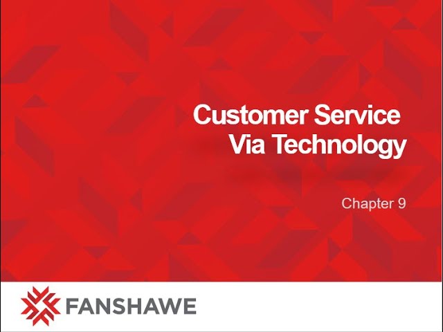 Technology and customer service