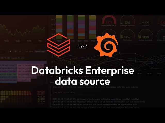 How to Visualize and Explore Your Datalake: Databricks Enterprise Data Source for Grafana