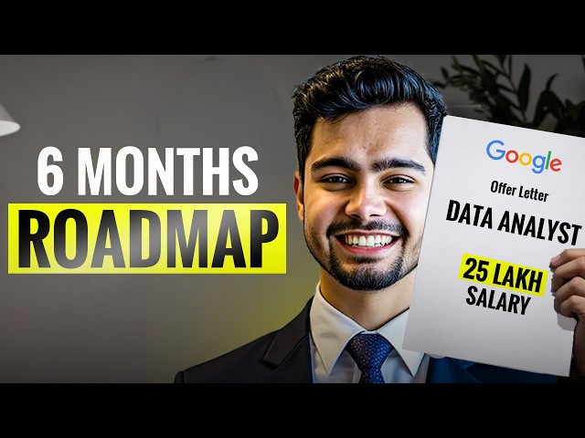 Zero to Data Analyst - Complete 6 Month Roadmap (Start in 2025) #jobs 
