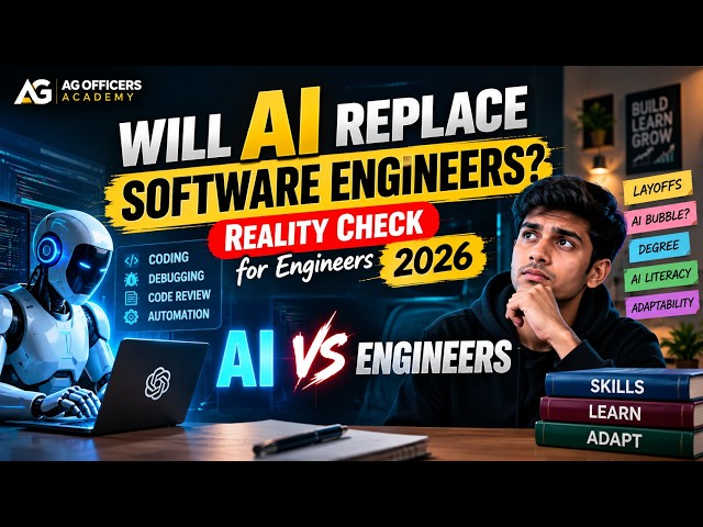 Will AI Replace Software Engineers? 🤖 | Reality Check for Engineers 2026 #engineering #ai #layoffs