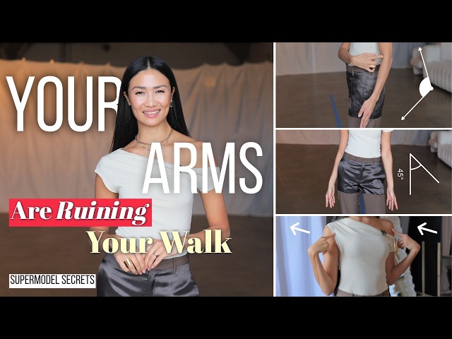 How to Control Your HANDS While Walking — The Secret of Professional Models | Yulia SV