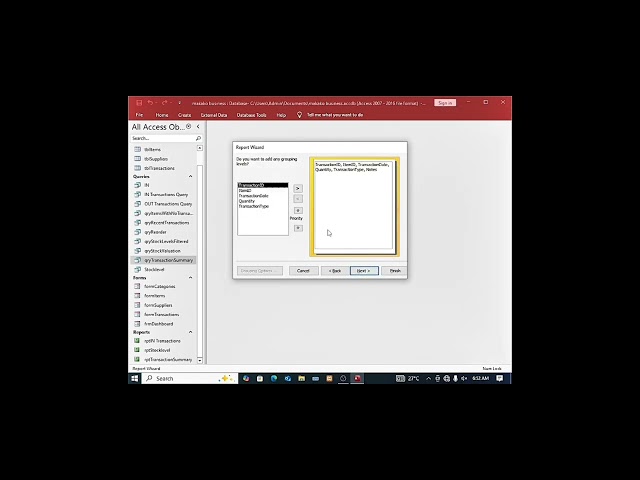 Inventory Management system Reports