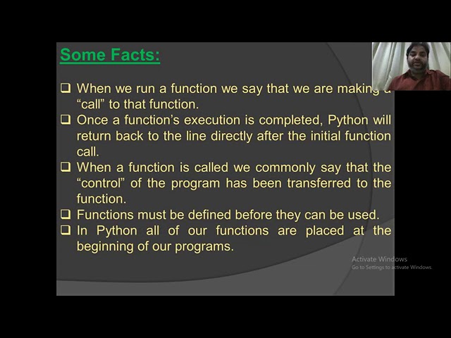 "PYTHON FUNCTIONS" (COMPUTER SCIENCE) CLASS-12TH