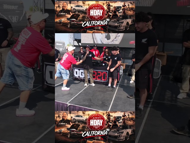 Can You Guess the Honda? 😂 Best Engine Sound Impression at HDAY California! #shorts