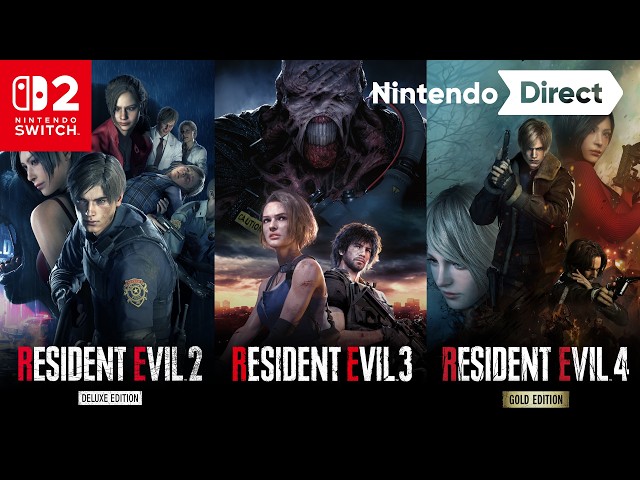 Three Resident Evil remakes are rising up on Nintendo Switch 2!