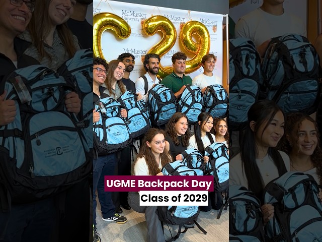 The UGME Class of 2029 has arrived. They are already hitting medical school milestones. #shorts