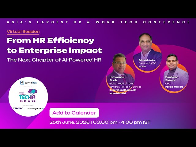From HR Efficiency to Enterprise Impact: The Next Chapter of AI-Powered HR
