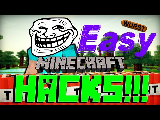 How to get HACKS for Minecraft 1.12.2+ Tutorial - EASY