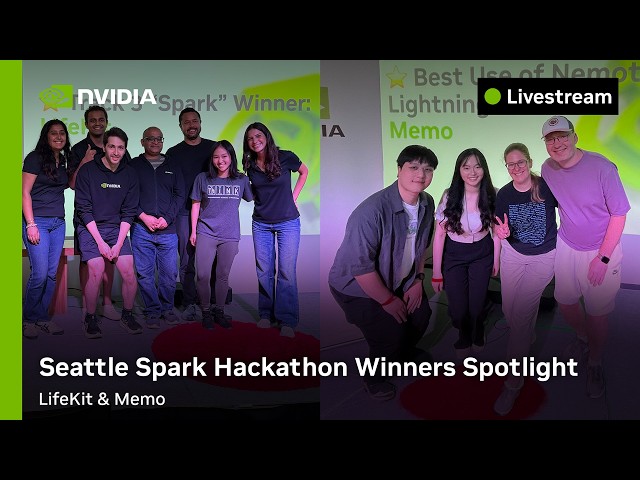 Seattle Spark Hack Winners Livestream Spotlight: LiveKit & Memo