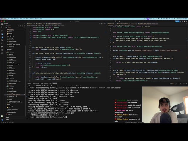 Backend Programming - Python + FastAPI, Pydantic, SQLAlchemy (PostgreSQL)  | 09-23-2026