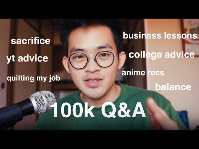 Honest Q&A About Entrepreneurship, Building a YouTube Channel, and College Advice (part 1)
