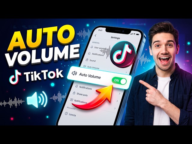 How To Turn On Auto Volume Adjustment On TikTok