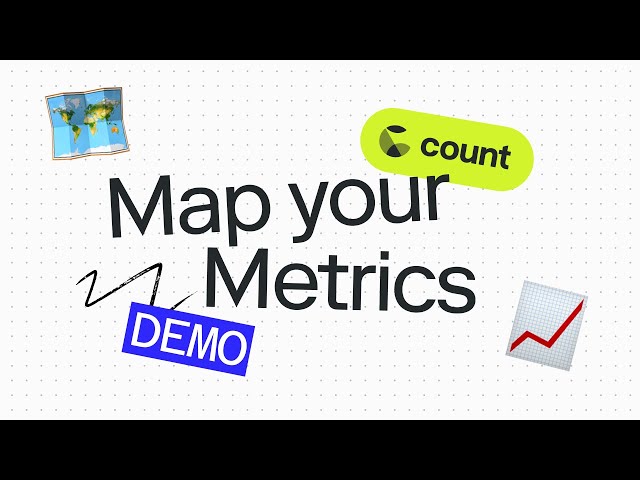 Count Demo: Map your Metrics to Business Processes