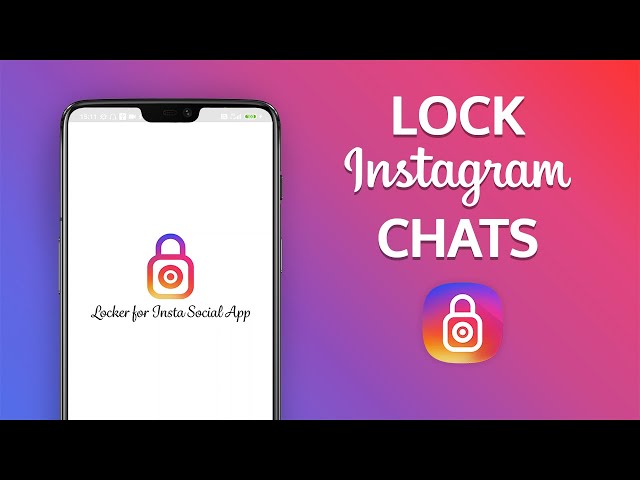 How To Lock Insta DM’s & Group Chats? | Set Fingerprint Lock (2023)