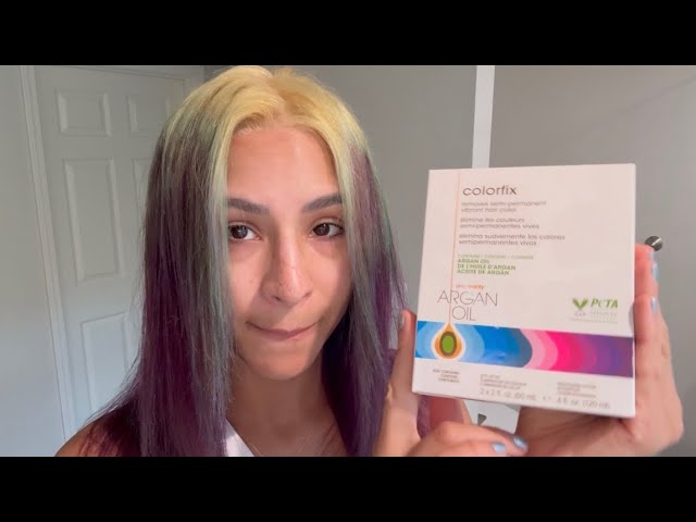 Purple Hair MEGA Retouch! Step by step