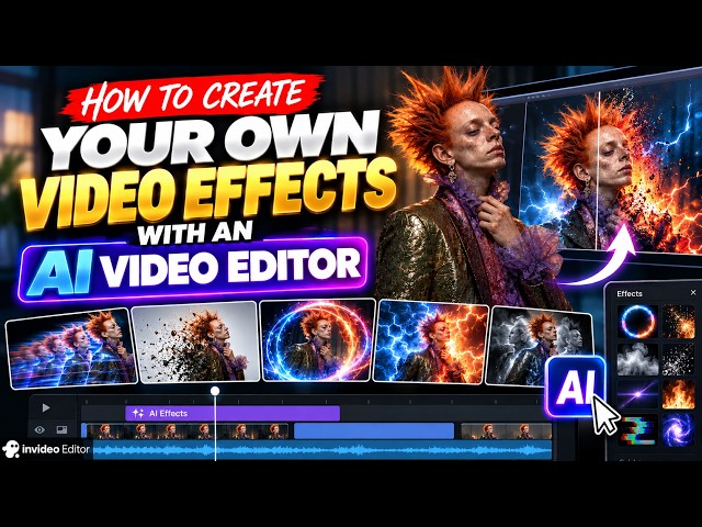 How to Create Your Own Video Effects With an AI Video Editor