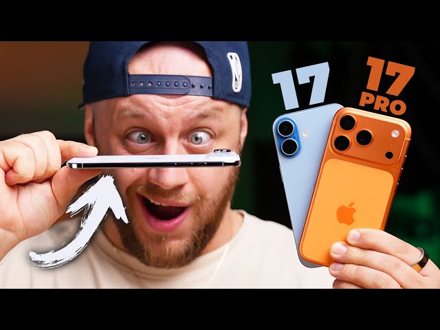 📱 Neuhodneš, který je nejzajímavější! | Unboxing iPhone 17, Pro & AIR 