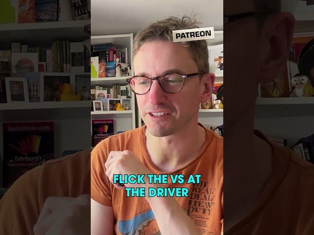 John Robins retakes the driving theory test