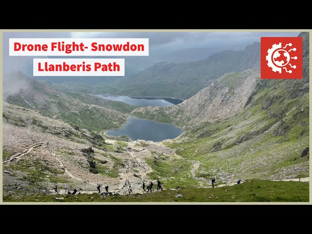 DJI Mini 2 Drone Flight: Mount Snowdon Llanberis Path