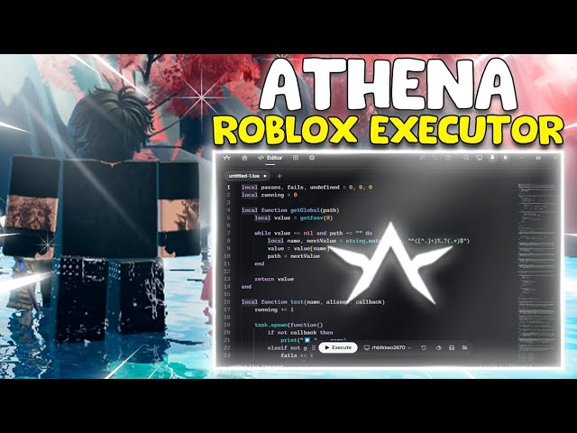 Roblox Executor "Athena" Updated Free and Keyless Executor Working 2026