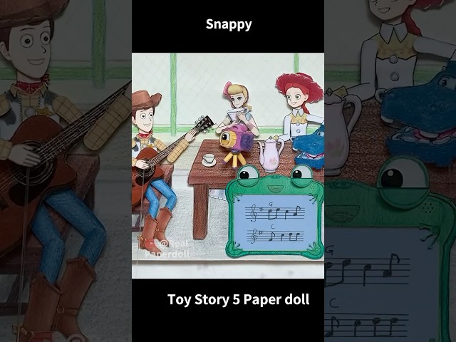 Snappy - Toy Story 5 paper doll
