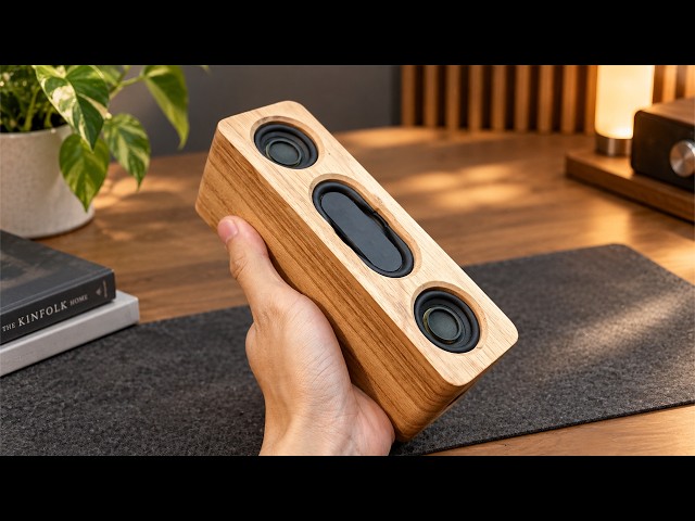 Building a Compact Wooden Speaker From Scratch