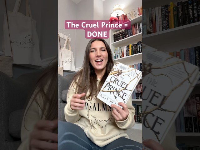 The Cruel Prince book review from a Christian POV #christianbooktuber #thecruelprince