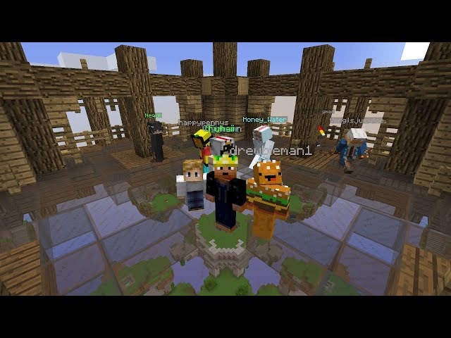 Playing Bedwars with Drewbieman1